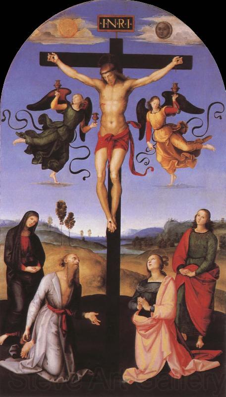 RAFFAELLO Sanzio Christ on the cross